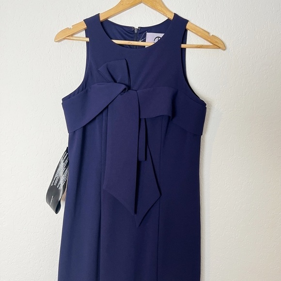 JS Collections Leona Bow Halter Gown - Picture 3 of 8